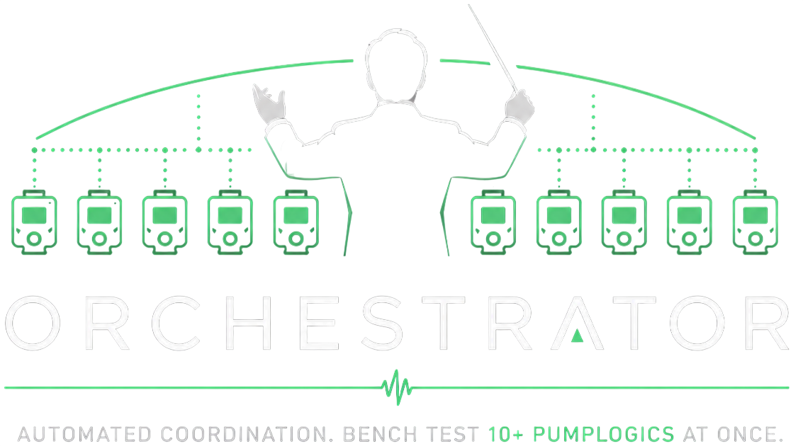 The Orchestrator — automated coordination, bench test 10+ PumpLogics at once